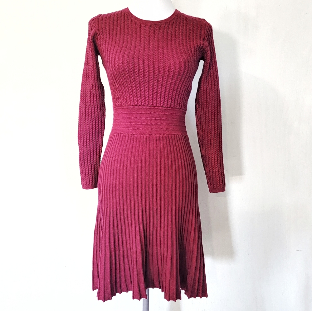 Loft Wildberry Sweater Dress